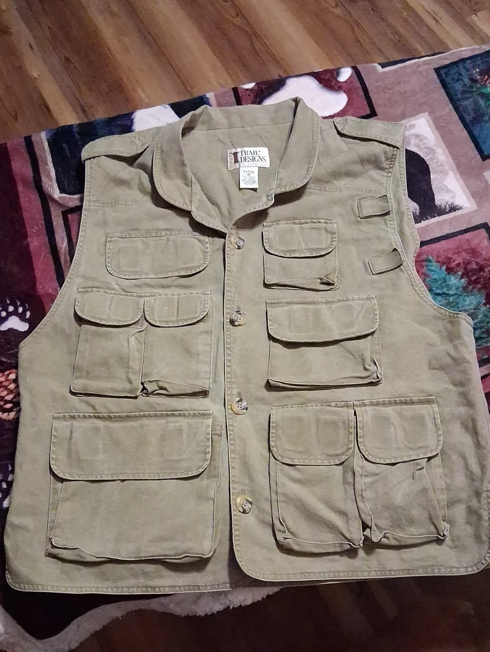 Men's Utility Hunting Vest - Khaki